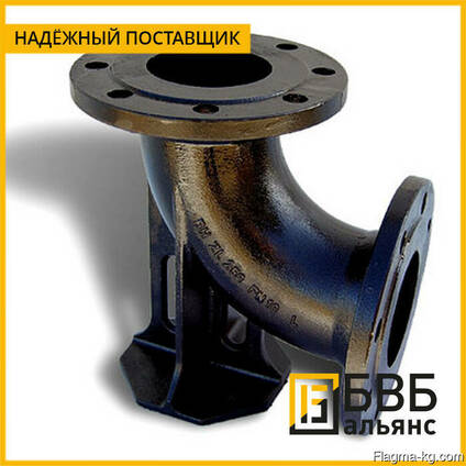 Колено фланцевое УФ100-600