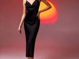 Beautiful women's dress made of Japanese silk for every day - photo 3