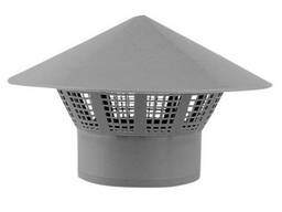 Дефлектор воздуховода круглый D= 100-1250 мм, Н= 170-1700 мм, Материал: ПП… в Бишкеке