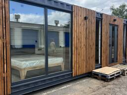 Дом из морского контейнера модульный под ключ с мебелью и техникой