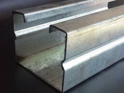 Гнутый профиль, стоечный; направляющий; потолочный, толщина 0,25—5 мм