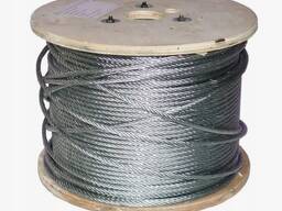 Канат ГОСТ 7667–80 светлый; черный; оцинкованный, Диам. : 7,8–47 мм в Бишкеке