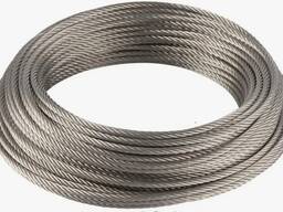 Канат нержавеющий Марка: AISI 304; А2; А4, Диам. : 1–16 мм в Бишкеке