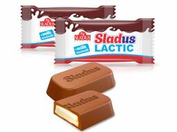Конфеты с начинкой "LACTIC"
