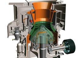 Конус подвижный и неподвижный для конусной дробилки  GP100