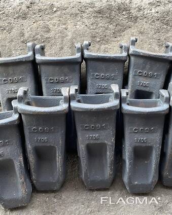 Коронки адаптера клыки на экскаватор бульдозер погрузчик