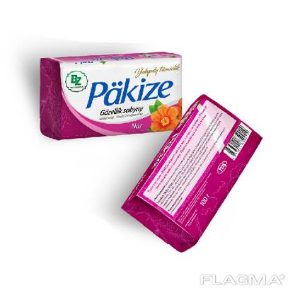 Косметическое мыло Päkize в упаковке по 0,1кг.