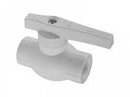 Кран ПП; ПЭ; ПВХ… D= 10-400 мм Ру= 2.5-25, Тип: шаровой; ручка-бабочка; прямой… в Бишкеке