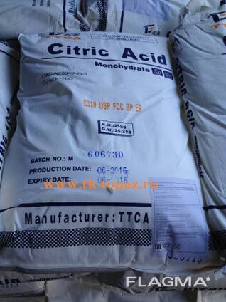 Лимонная кислота (ангидрид, моногидрат)