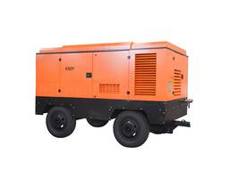 Мобильный дизельный винтовой воздушный компрессор KSDY 16.5/12