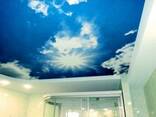 Натяжной потолок небо с облаками в Бишкеке - фото 2