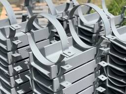 Опоры трубопроводов D= 15-1420 мм, Марка: ОПП2; ОПБ2; ОПХ2…, Тип: подвижная… в Бишкеке