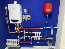 Отопление котлы сантехника