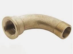 Отвод латунный Стенка: 2,2; 1/2… мм, Диам. : 1/2"… мм в Бишкеке