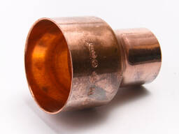 Переход медный однораструбный, Размер1: 1 1/8"; 1 3/8"…, Размер2: 1"; 1/2"… в Бишкеке