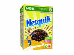 Продам сухие завтраки Nesquick 375 гр. ( Португалия) коробка оптом от фуры из Европы