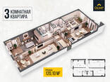 Продаётся трёхкомнатная квартира 120 м² в строящемся ЖК OLIMP от собственника! - фото 3