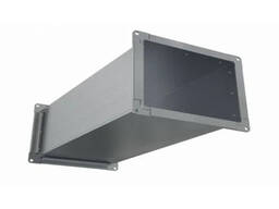 Прямоугольный воздуховод Ширина: 60-2000 мм, H= 100-1200 мм, s= 0,5-1,2 мм в Бишкеке