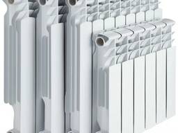 Радиаторы для отопления: алюминиевые и биметаллические со скидкой -12% от текущей цены до