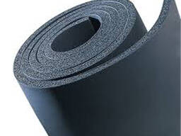 Резина в рулонах пористая, конвейерная лента, транспортерная.