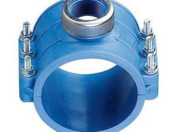 Седелка НПВХ; ПВХ; ПНД, ДУ 110х63; 160х63; 250х63, Ру16; Ру10; Ру12.5