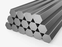 Шестигранник нержавеющий Разм. : 3–260 мм, Марка: 12Х18Н10Т; 20Х13; 08Х18Н10… в Бишкеке