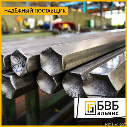 Шестигранник титановый