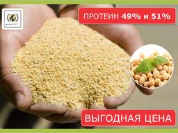 Шрот соевый (протеин 49% и 51%)