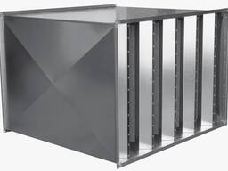 Шумоглушитель прямоугольный Разм. : 100–2000х100–2000 мм, Дл. : 500–1500 мм в Бишкеке