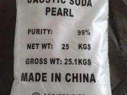 Сода каустическая чешуированная 99% (Гидрооксид натрия, каустик, едкий натр, едкая щелочь)