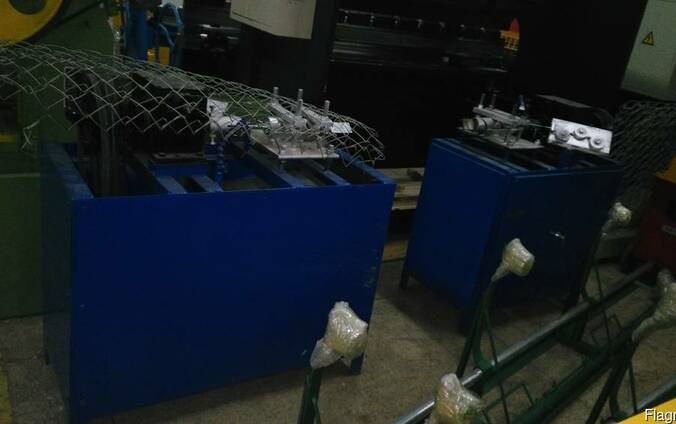 Станок для производства сетки рабицы