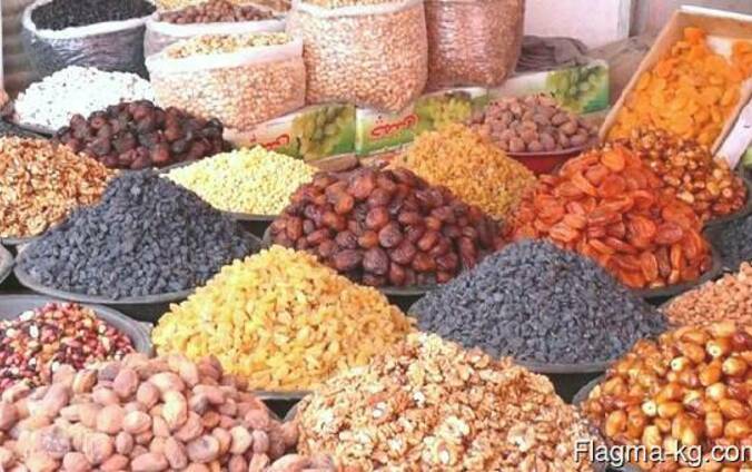 Сухофрукты орехи курага изюм арахис из Узбекистана