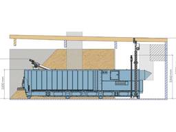 Сушилка контейнерая с теплообменником