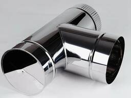 Тройник дымохода Диам. 1: 110–120 мм, Диам. 2: 15–450 мм, Стенка: 0,5–15 мм в Бишкеке