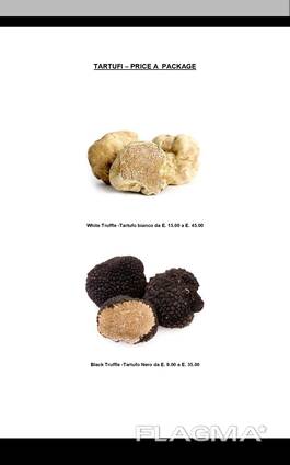 Трюфель свежий , сушеный черный и белый летний