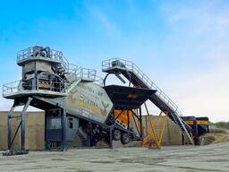 Turbomıx 60 мобильная бетоносмесительная установка
