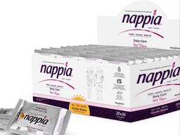 Влажные полотенца антибактериальные для всей семьи Nappia оптом
