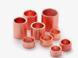 Втулка медная Диам. 2: 15–60 мм, Диам. 1: 6–400 мм, Дл. : 60–240 мм в Бишкеке