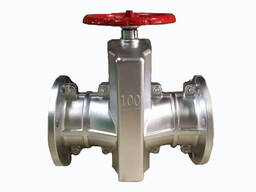 Задвижка алюминиевая 50—200 мм, маркировка 33а17р; 33а29р