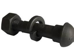 Железнодорожный крепеж Вид: болт закладной; болт клеммный; болт стыковый… в Бишкеке